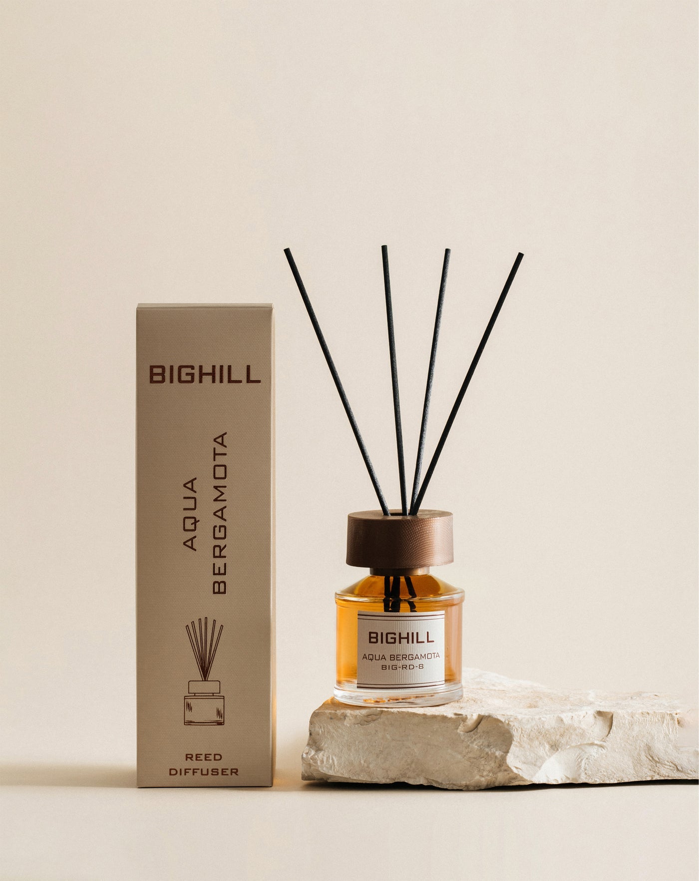 BIGHILL REED DIFFUSER - BIG RD8 AQUA BERGAMOTA - 120ML